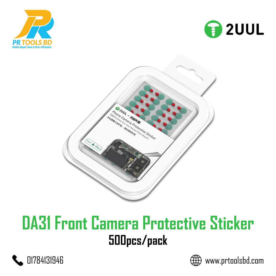 2UUL DA31 Front Camera Protective Sticker 500pcs pack