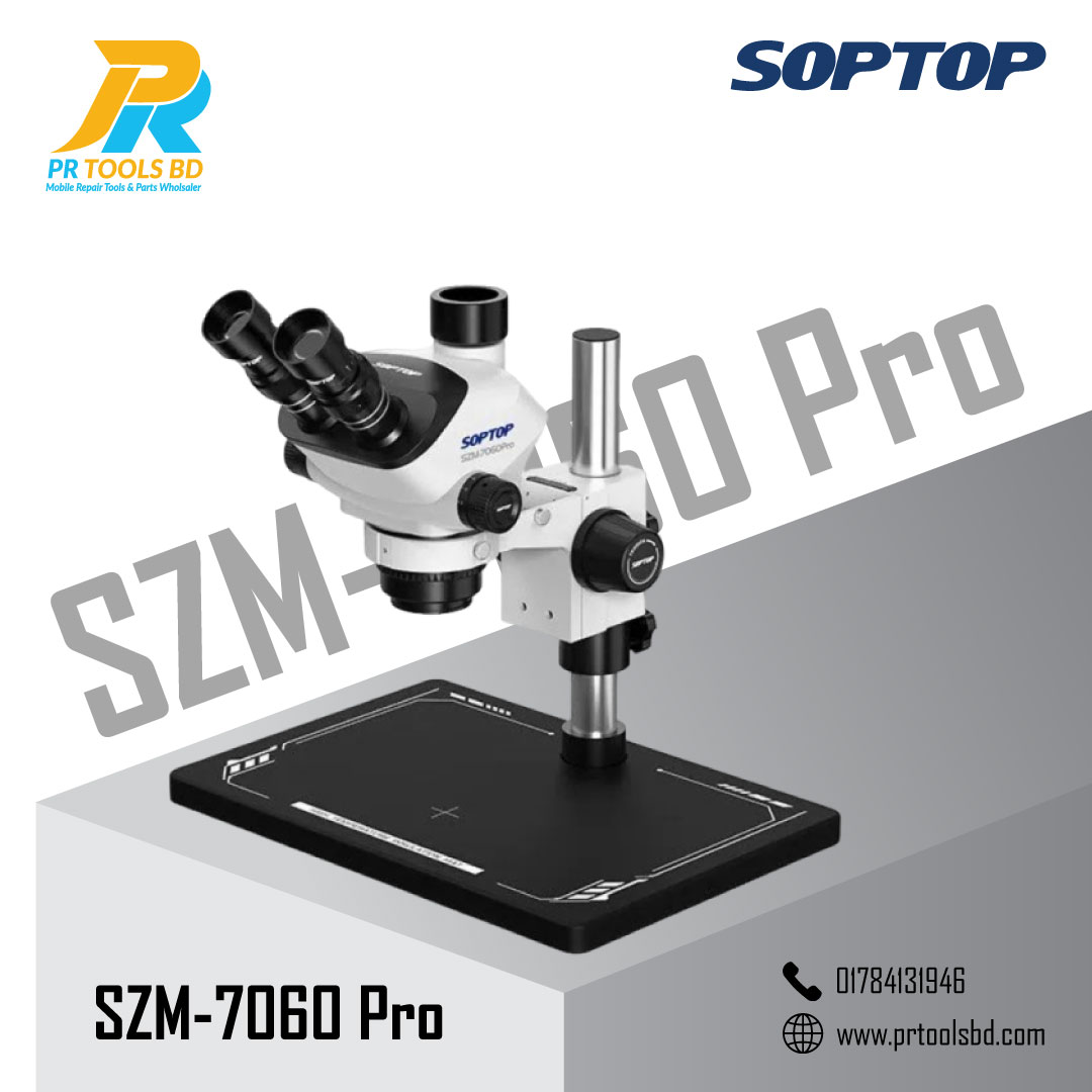 SOPTOP SZM-7060Pro Trinocular Stereo Microscope
